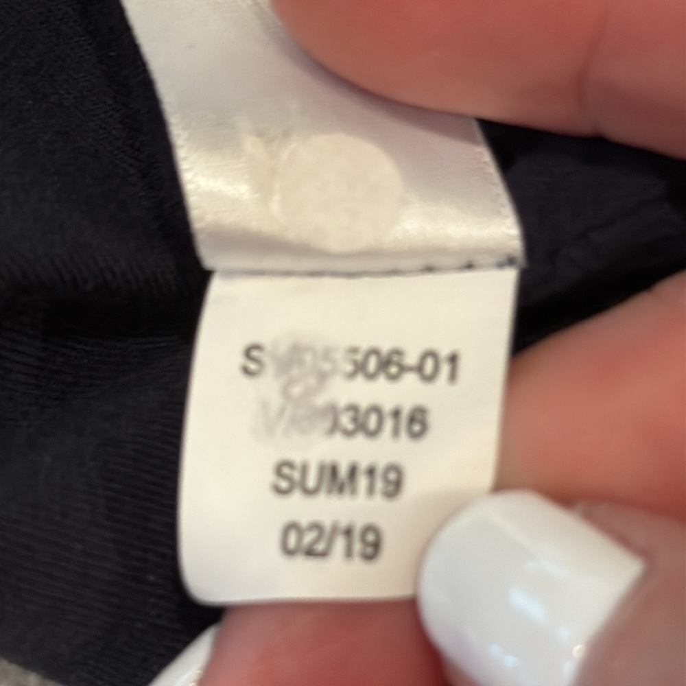 Athleta Apres Navy Side Ruched Dress Size Small - Picture 14 of 14